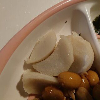 里芋の麺つゆ炒め煮